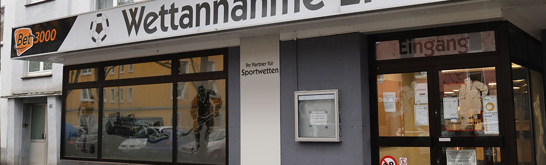 Außenaufnahme unseres Wettbüros in Dortmund